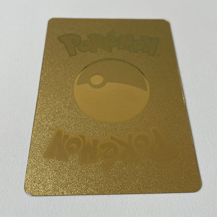 Pokémon TCG Blastoise VMAX - Gold Foil Pokemon Fan Art Card HP 350