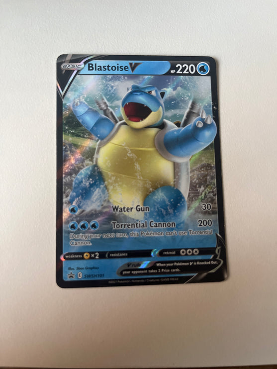 Blastoise V SWSH101 Promo Ultra Rare Near Mint