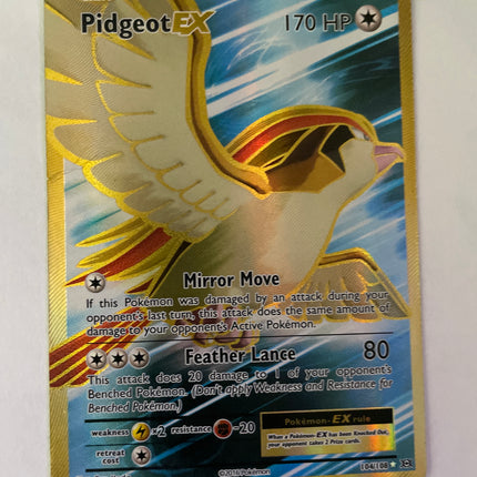 Pigeot EX 104/108 Full Art Evolutions Moderately Played