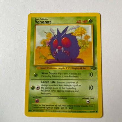 Venonat 63/64 Jungle (Vintage) Lightly Played