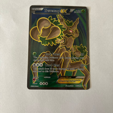 Trevernant EX 145/160 Primal Clash Full Art Damaged Foil