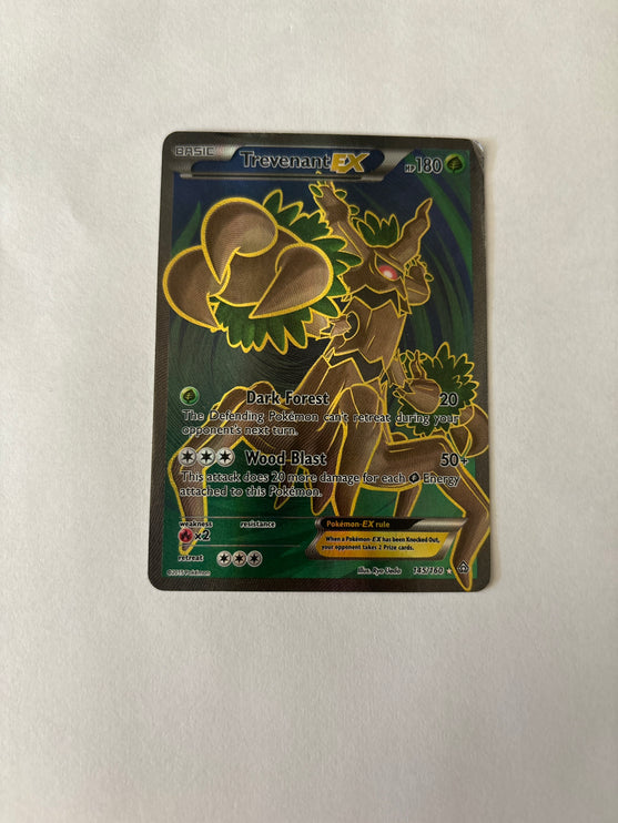 Trevernant EX 145/160 Primal Clash Full Art Damaged Foil