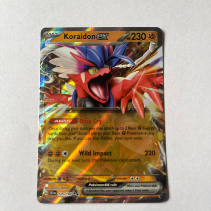 Koridon EX 125/198 Scarlet and Violet Base Set Near Mint