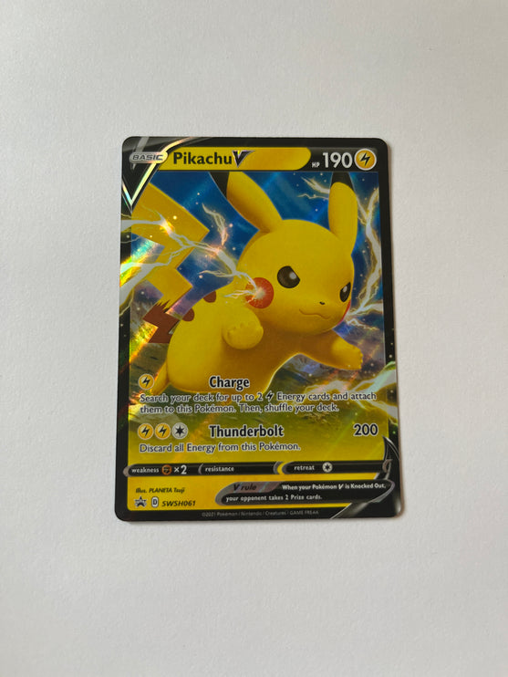 Pikachu V SWSH061 Promo Ultra Rare Near Mint