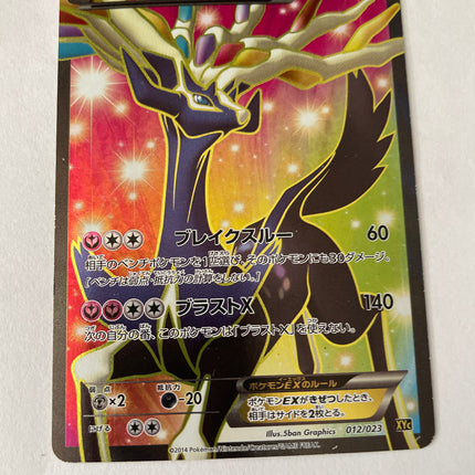 Xerneas EX Japanese Style 12/23 collection x Near Mint