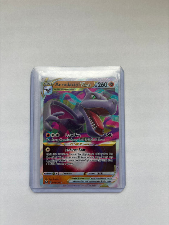 Aerodactyl Vstar 93/196 Lost Origins VSTAR Mint Condition