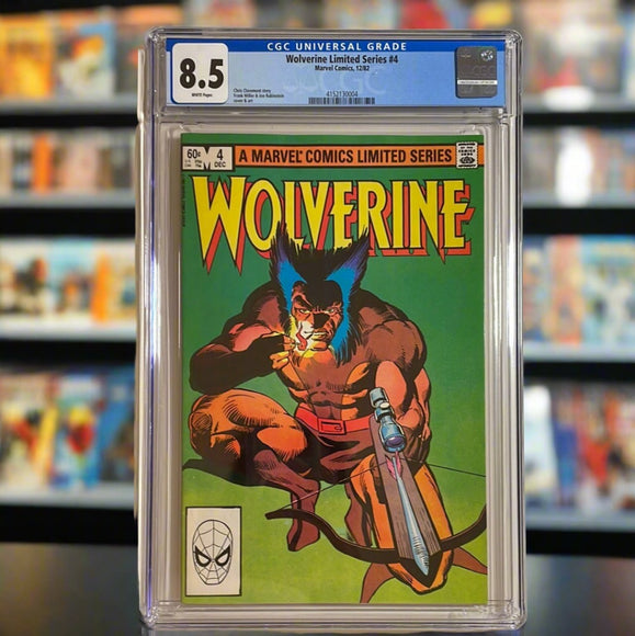 Wolverine Limited Series #4 CGC 8.5