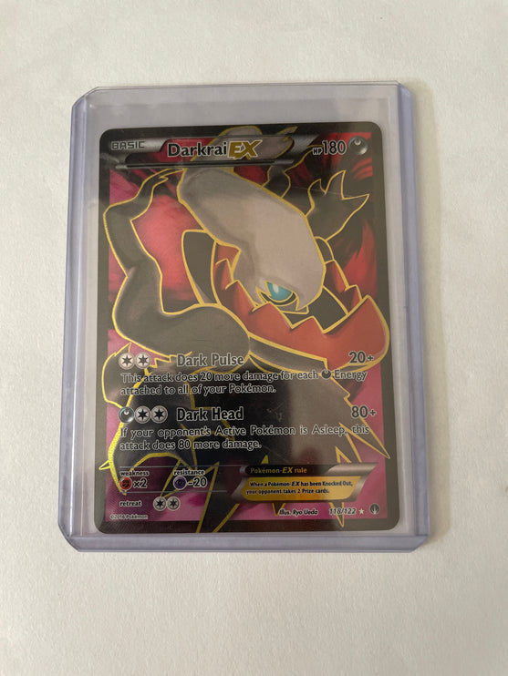 Darkrai EX 118/122 BREAKpoint full art lightly played