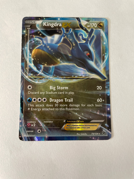 Kingdra EX 73/124 fates collide ultra rare heavily played