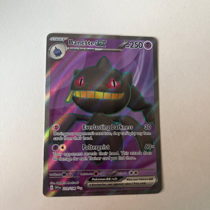 Banette ex 229/198 Scarlet and Violet Base Set Near Mint