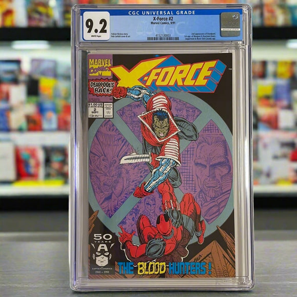 X-Force (Vol. 1 - 1991) #2 CGC 9.2