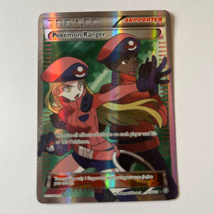 Pokemon Ranger 113/114 Steam Siege Full Art Lightly Played