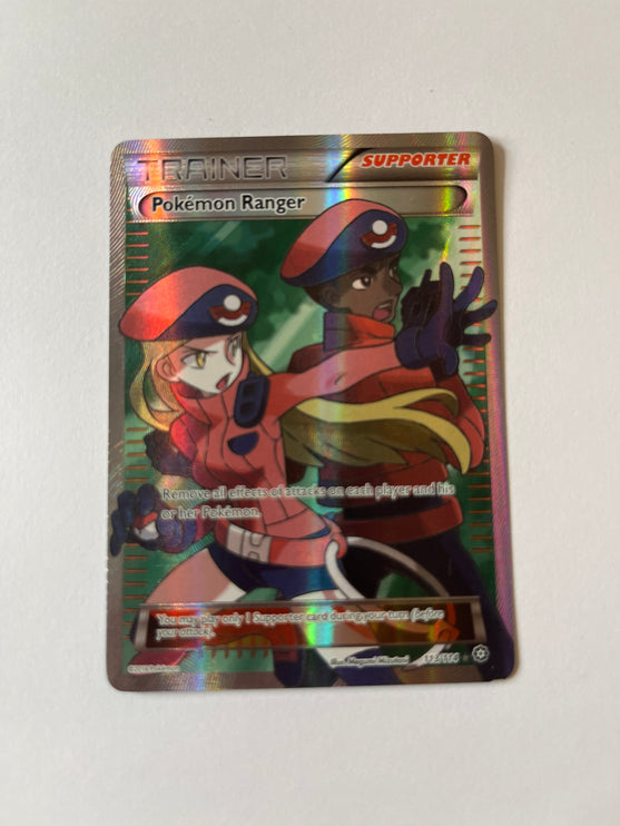 Pokemon Ranger 113/114 Steam Siege Full Art Lightly Played