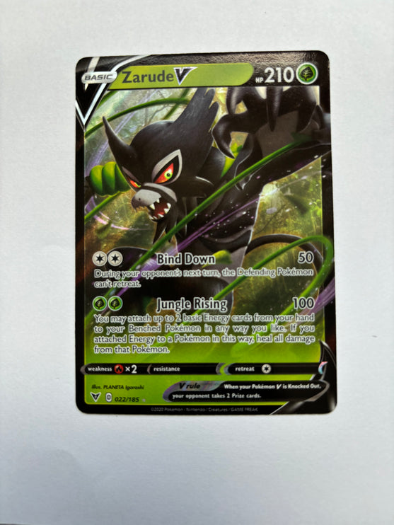 Zarude V 022/185 Vivid Voltage Ultra Rare (Near Mint)