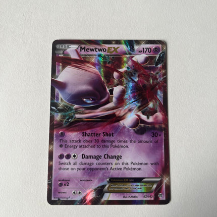 Mewtwo EX 62/162 BREAKthrough Ultra Rare Lightly Played