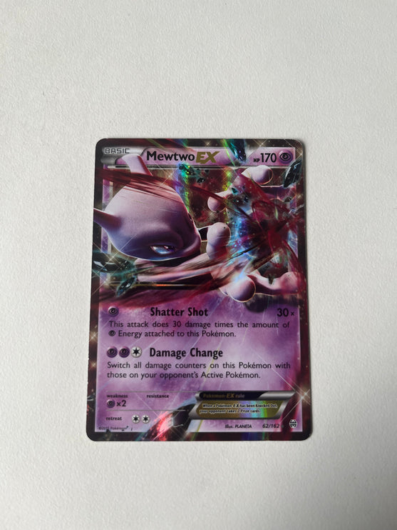 Mewtwo EX 62/162 BREAKthrough Ultra Rare Lightly Played